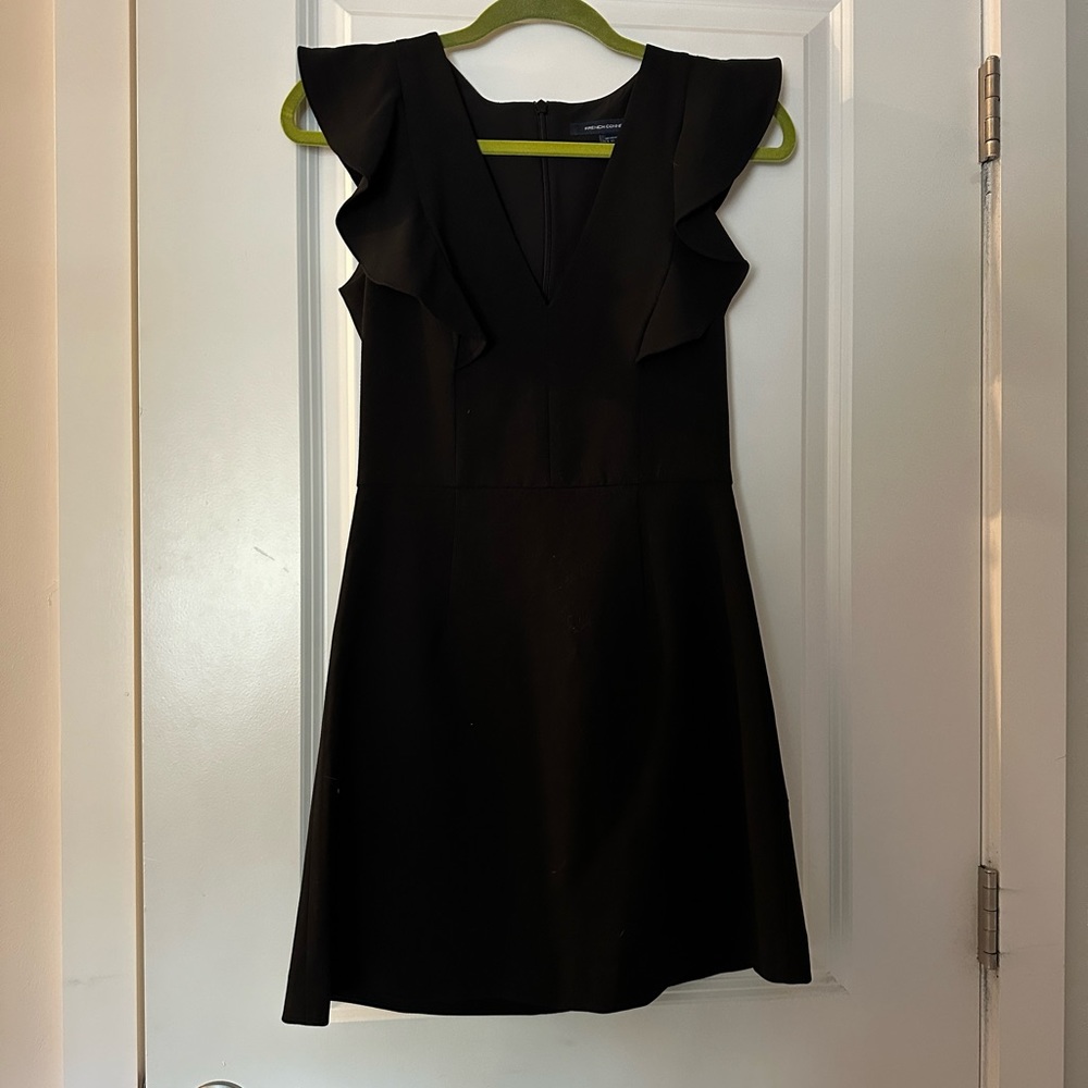 French Connection black cocktail dress.